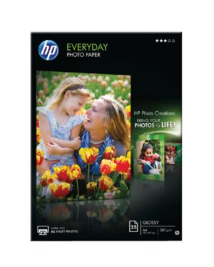 Fotopapier glossy every day A4 210x297mm 200 gram 25 stuks. 129354; 2049795