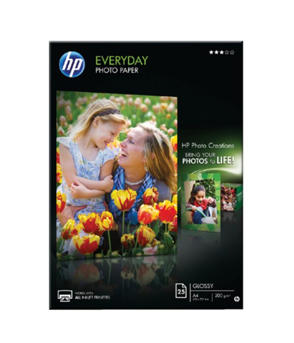 Fotopapier glossy every day A4 210x297mm 200 gram 25 stuks. 129354; 2049795
