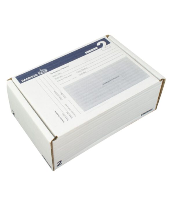 Postpakketbox nr. 2 Raadhuis 200x140x80. RD-351119; 2427540