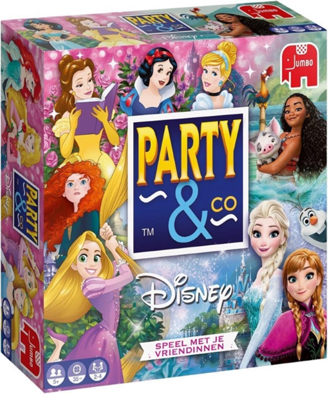 Lastig microfoon musical Spel Party & Co. Prinses. Disney; 722533; 8710126197356