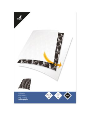 Carbonpapier Kangaro A4 21x31cm 10 vel zwart. 405235; 2084931; k-7800966
