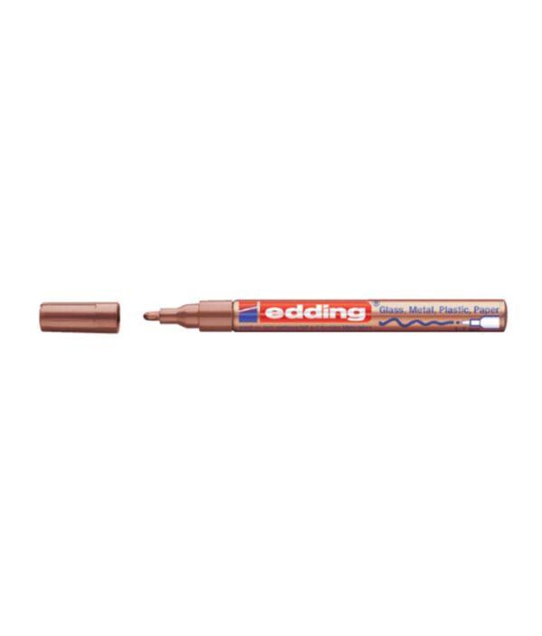 Edding Viltstift 751 lakmarker rond koper 1-2mm. 630467; 2062698