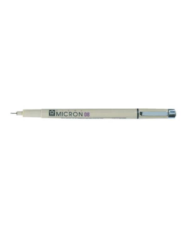 Fineliner Sakura pigma micron 08 zwart 0.50mm. 632621; 2089678