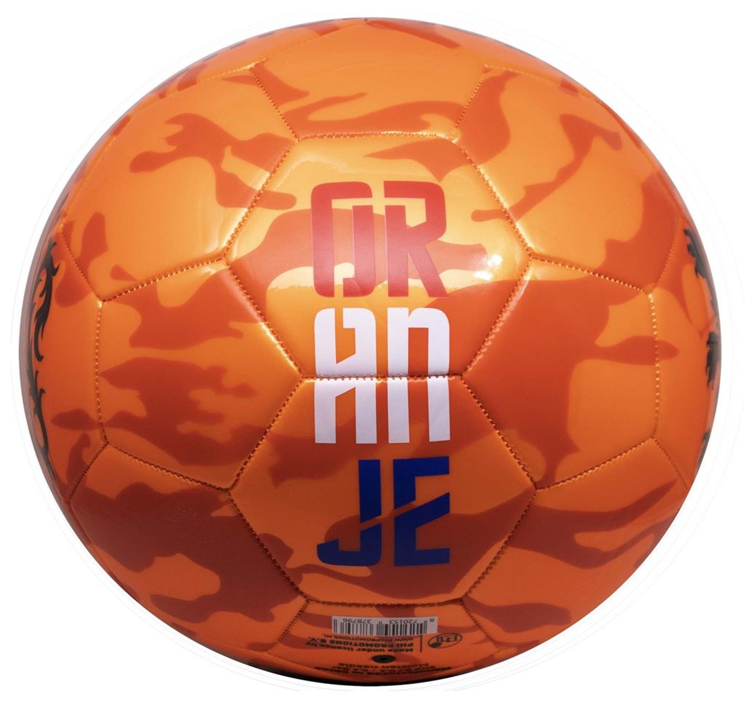 Bal voetbal Oranje camouflage maat 736-3387