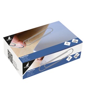 Paperclip Kangaro 50mm rond 100 stuks in doos. K-10050; 2425849