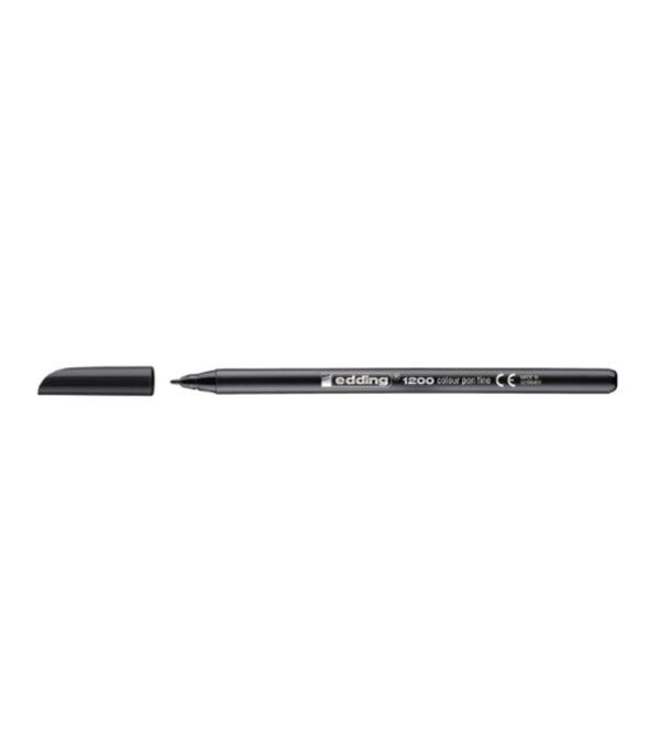 Fineliner Edding 1200 zwart 0.5-1mm. 632521; 925330