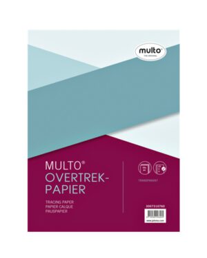 Interieur Multo overtrekpapier A4 23-gaats 50 vel. 274770; 2081614
