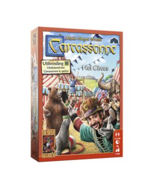 Spel Carcassonne Het Circus Uitbreiding 10. 999-CAR36; 2626962