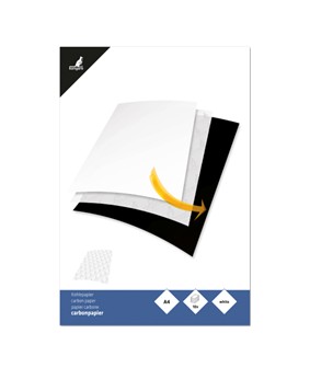 Carbonpapier Kangaro A4 21x29,7cm 10 vel wit. K-7900001; 2425093