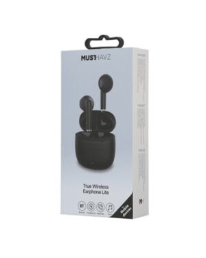 Musthavz True Wireless Earphone Lite, black. 6080723141