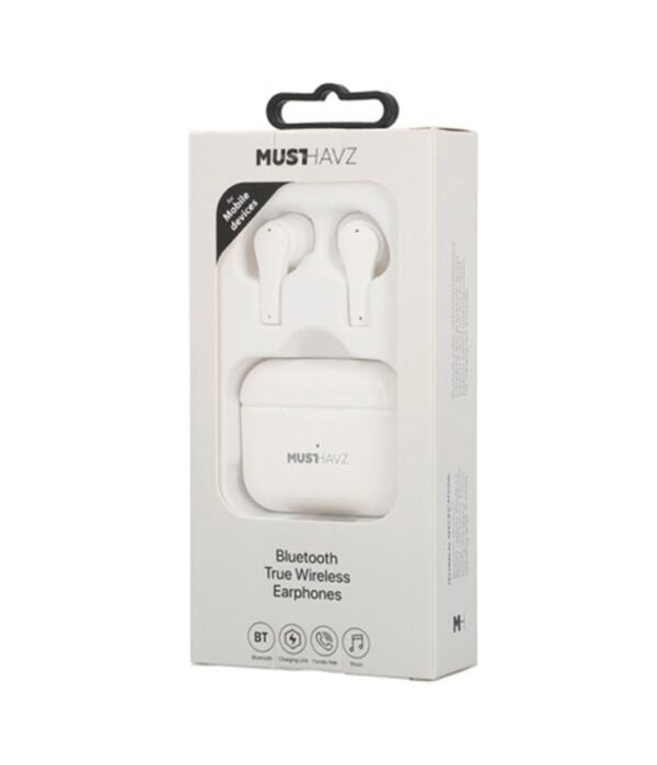 Musthavz Draadloze In-ear Oordopjes -Wit. 6080723143