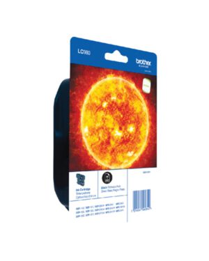 Inktcartridge Brother LC-980BKBP zwart. 401494; 2053765
