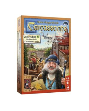 Spel Carcassonne: Burgemeesters en Abdijen Uitbreiding. 999-CAR14N; 2626995