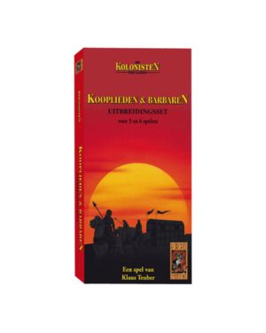 Spel Catan rood Uitbreiding Kooplieden & Barbaren 5/6. 7470620168