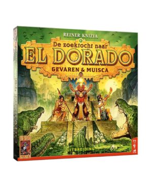 Spel De Zoektocht naar El Dorado: Gevaren & Muisca Uitbreiding. 999-ELD03; 2627035
