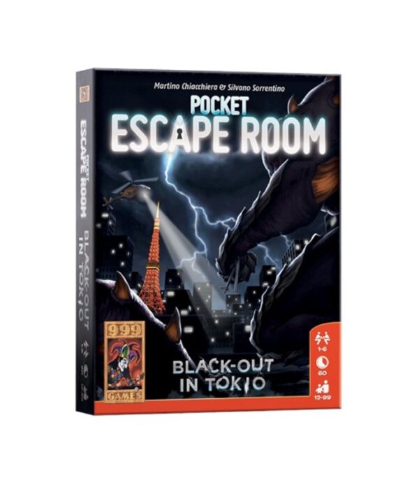 Spel Pocket Escape Room: Black-out in Tokio. 999-POC10; 2589760