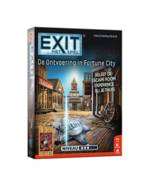 Spel EXIT De Ontvoering in Fortune City. 999-EXI25; 2555227