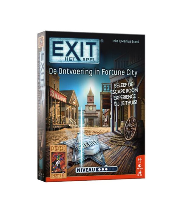 Spel EXIT De Ontvoering in Fortune City. 999-EXI25; 2555227