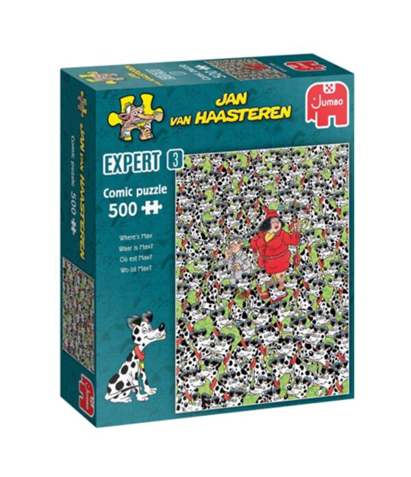 Puzzel JvH Expert 3: Waar is Max? 500 stukjes. 613-0919; 2480360