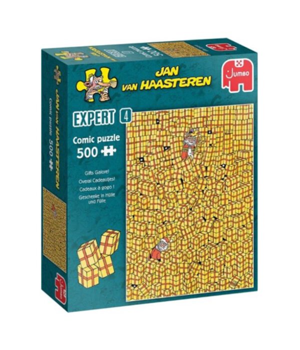 Puzzel JvH Expert 4 - Overal Cadeautjes 500 stukjes. 613-0926; 2480361