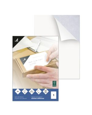 Etiket Kangaro ILK 210x297mm, doos à 25 vel, 1 etiket per A4 vel.  K-210297-25; 2426389