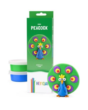 Klei Hey Clay Peacock 3 potjes. 1437635; 2643708