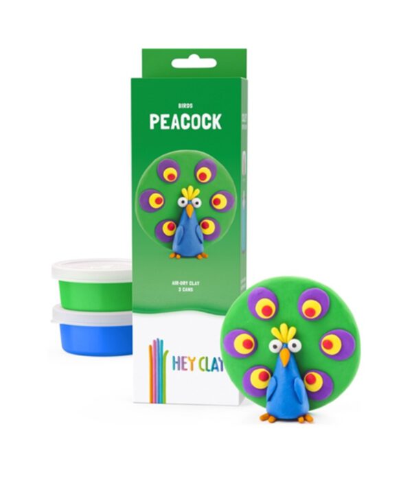 Klei Hey Clay Peacock 3 potjes. 1437635; 2643708
