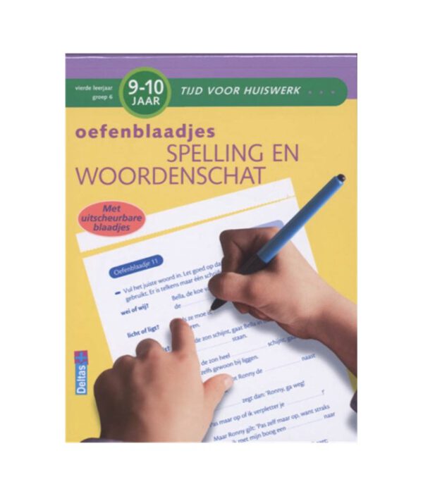 Tijd voor huiswerk; Oefenblaadjes spelling en woordenschat 9-10 jaar. 9789044720167; 1159666