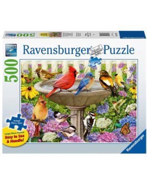 Puzzel Bij het vogelbadje 500 stukjes. 613-6793; 2378248