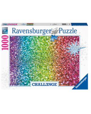 Puzzel Ravensburger Challenge Glitter 1000 Stukjes. 613-7456; 2432827