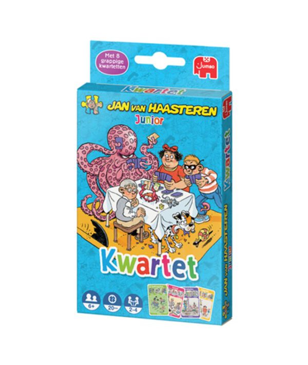 Spel JvH Junior kwartet. 601-0044; 2404214