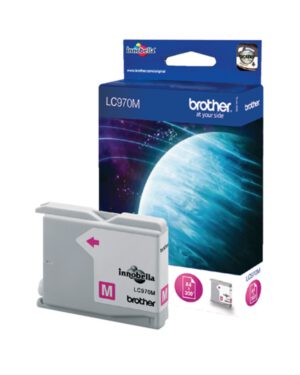 Inktcartridge Brother LC-970M rood.411851; 1109260