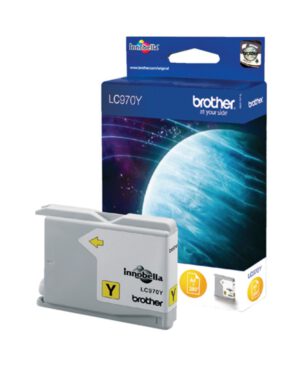 Inktcartridge Brother LC-970Y geel.411852; 1105310