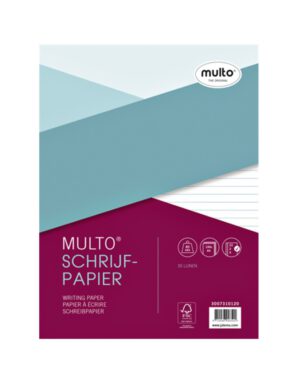Interieur Multo A4 23-gaats lijn 100 vel. 273361; 2081619