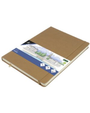 Schetsboek Kangaro A4 taupe 80 vel 140gr roomwit. K-861246; 2625855