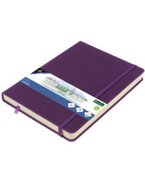 Schetsboek Kangaro A5 purple heart 80 vel 140gr roomwit. K-861292; 2618699