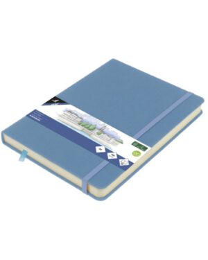 Schetsboek Kangaro A5 sky blue 80 vel 140gr roomwit. K-861295; 2618702