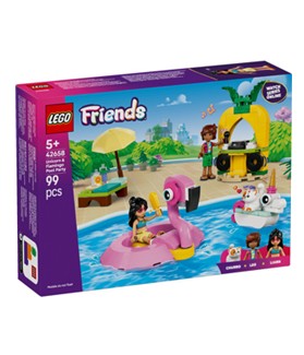 Lego Friends 42658 Zwembadfeestje met Flamingo en Eenhoorn. 411-5251; 2648220