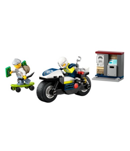 Lego City 60455 Achtervolging Op Politiemotor. 411-1245; 2644921 - Image 2