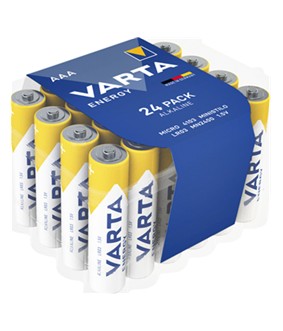 Batterij Varta Energy 24x AAA voordeelbox. 413907; 2083219
