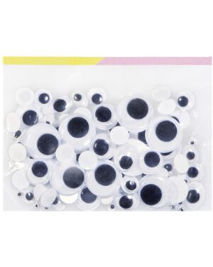 Wiebel ogen 100 stuks. 192341; 2140556