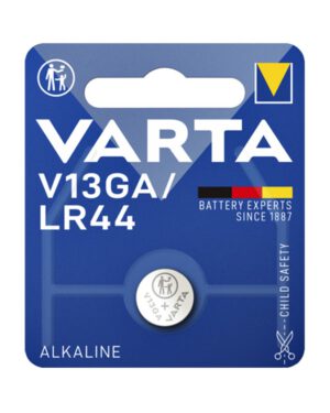Batterij Varta knoopcel 1x V13GA alkaline. 413779; 1179461