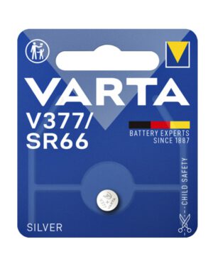 Batterij Varta knoopcel 1x V377 horloge. 413873; 2083213