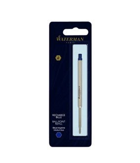 Balpenvulling Waterman medium blauw blister. 626055; 2087598