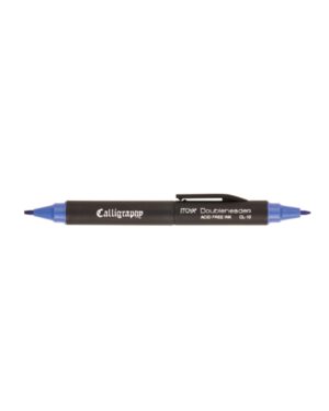 Kalligrafiepen Itoya CL-10 1.5 èn 3.0mm blauw. 600293; 2089783